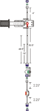 NEONATAL/PEDIATRIC Blood Collection System W/O Transducer. Model ABC-050NP