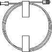 Male to Female pressure monitoring line.